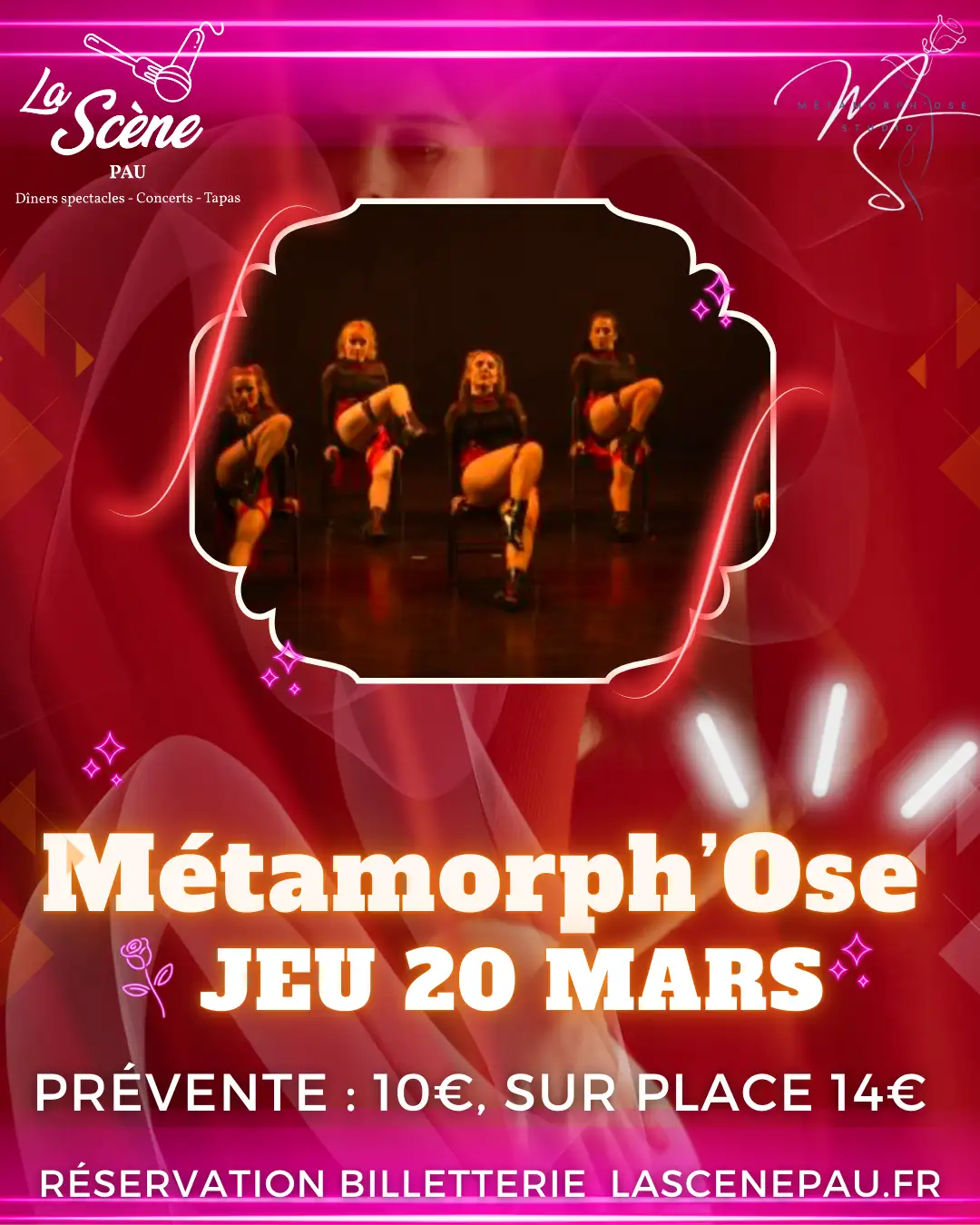 20 Mars Cabaret Métamorph'Ose